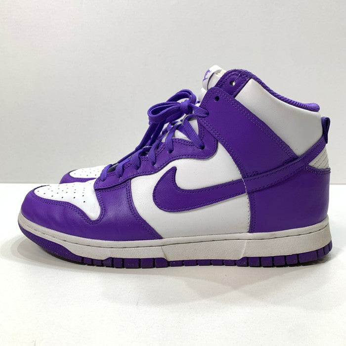 【中古品】【メンズ】 NIKE ナイキ DD1869-112 WMNS DUNK HIGH ”CHAMPIONSHIP COURT PURPLE” ウィメンズ ダンク ハイ ""チャンピオンシップ コート パープル"" シューズ 靴 スニーカー 160-241214-gm-06-fuz サイズ：27.5cm カラー：パープル 万代Net店