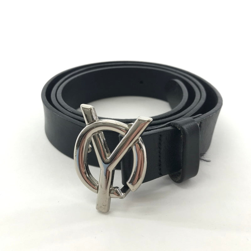 【中古品】【メンズ】  OY オーワイ SYMBOL LOGO BELT シンボル ロゴ ベルト ブランド 小物 古着 205-250103-mh-01-fuz カラー：ブラック 万代Net店