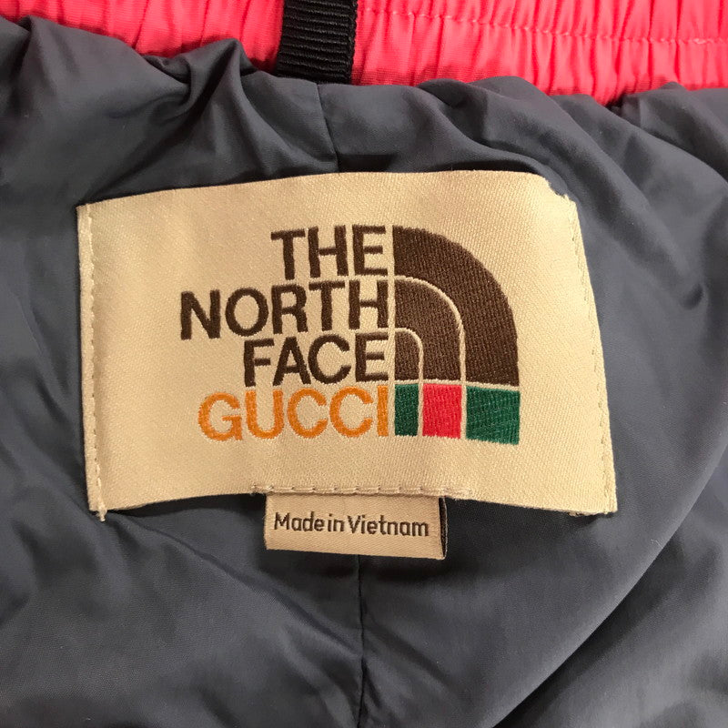 【中古品】【レディース】 GUCCI×THE NORTH FACE グッチ×ノースフェイス NF0A7UHI MOUNTAIN PANTS ナイロン マウンテン パンツ ボトム ブランド 古着 171-241206-mh-01-fuz サイズ：XXS カラー：ピンク 万代Net店