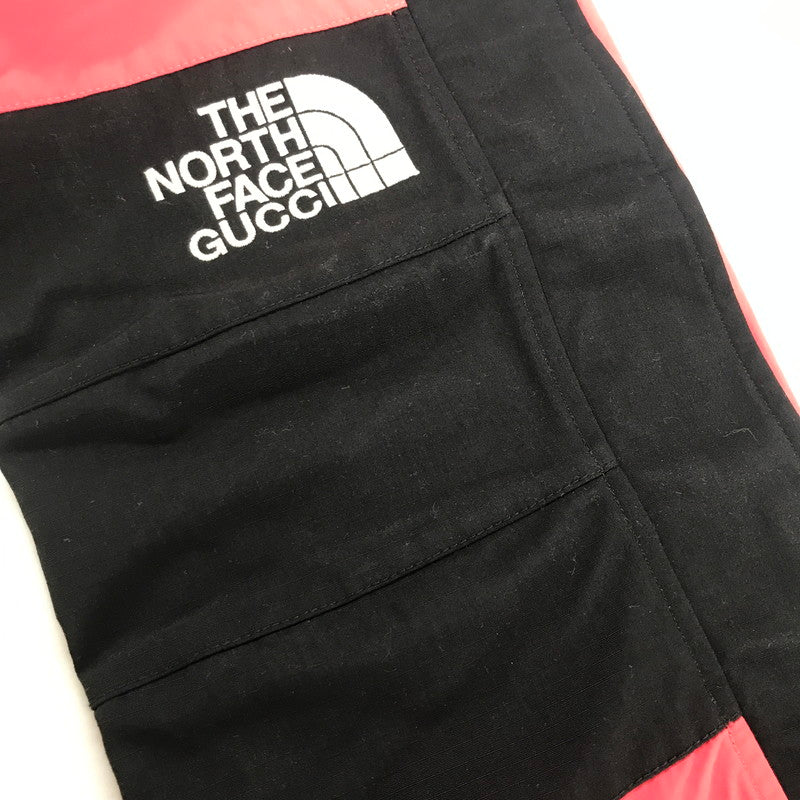 【中古品】【レディース】 GUCCI×THE NORTH FACE グッチ×ノースフェイス NF0A7UHI MOUNTAIN PANTS ナイロン マウンテン パンツ ボトム ブランド 古着 171-241206-mh-01-fuz サイズ：XXS カラー：ピンク 万代Net店