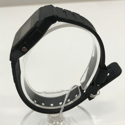 【中古品】【メンズ】 CASIO カシオ 時計 腕時計 BLACK 箱・取扱説明書付属 198-261014-io-04-fuzh カラー：ブラック 万代Net店