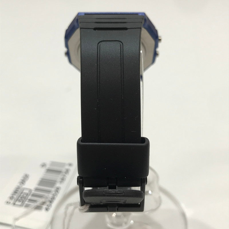 【中古品】【メンズ】 CASIO カシオ 時計 腕時計 BLUE 箱・取扱説明書付属 198-261014-io-05-fuzh カラー：ブルーメタル 万代Net店
