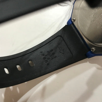 【中古品】【メンズ】 CASIO カシオ 時計 腕時計 BLUE 箱・取扱説明書付属 198-261014-io-05-fuzh カラー：ブルーメタル 万代Net店