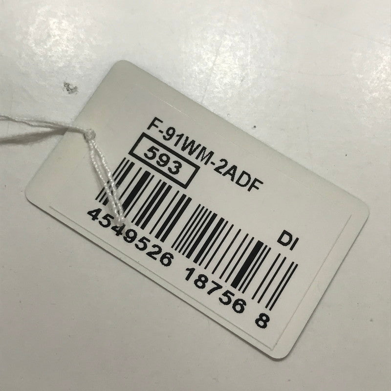 【中古品】【メンズ】 CASIO カシオ 時計 腕時計 BLUE 箱・取扱説明書付属 198-261014-io-05-fuzh カラー：ブルーメタル 万代Net店