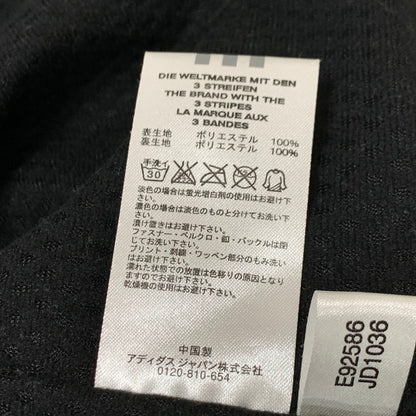 【中古品】【メンズ】 adidas アディダス 00s ボアフリースジャケット アウター ブランド 古着 145-250125-gm-22-fuz サイズ：M カラー：ブラック 万代Net店