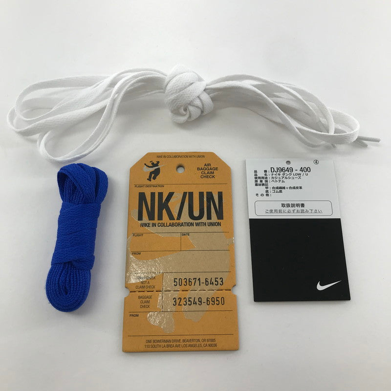 【中古品】【メンズ】 NIKE ナイキ DJ9649-400 UNION×DUNK LOW ""ARGON"" ダンク ロー シューズ スニーカー 靴 160-241209-mh-04-fuz サイズ：27.5 カラー：ブルー 万代Net店