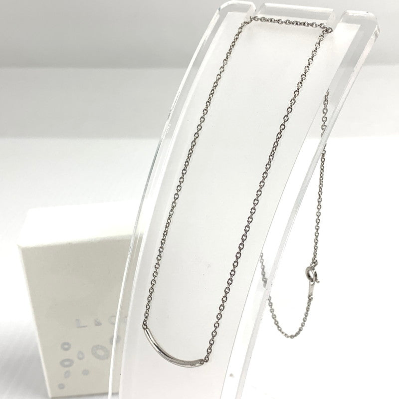 【中古品】【レディース】 L&CO ネックレス アクセサリー 925 箱付属 193-261013-io-27-fuzh カラー：シルバー 万代Net店