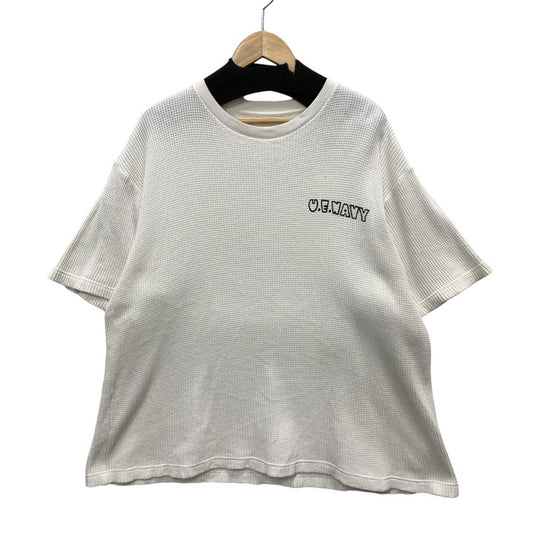 【中古品】【メンズ】 uniform experiment ユニフォームエクスペリメント サーマル半袖Tシャツ カットソー トップス ブランド 古着 142-250201-gm-26-fuz サイズ：4 カラー：ホワイト 万代Net店