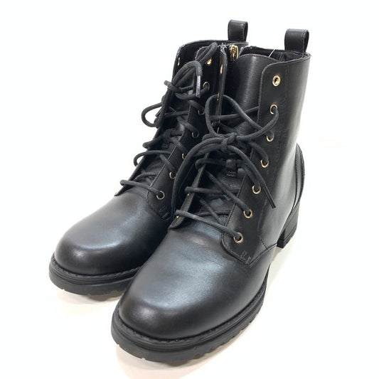 【中古品】【レディース】 COLE HAAN コールハーン レースアップブーツ シューズ 靴 167-241214-gm-12-fuz サイズ：23.5cm カラー：ブラック 万代Net店