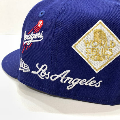 【中古品】【メンズ】 NEW ERA ニューエラ LA CAP キャップ ブランド 帽子 185-241230-gm-05-fuz サイズ：58.7cm カラー：ブルー 万代Net店