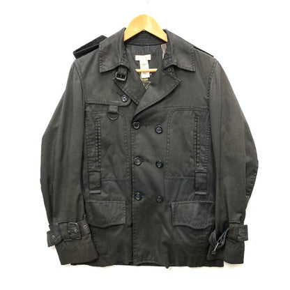 【現状渡し品】【メンズ】 DIESEL ディーゼル コート ジャケット アウター ブランド 古着 141-250209-gm-32-fuz サイズ：S カラー：ブラック 万代Net店