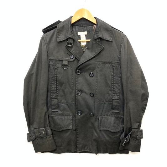 【現状渡し品】【メンズ】 DIESEL ディーゼル コート ジャケット アウター ブランド 古着 141-250209-gm-32-fuz サイズ：S カラー：ブラック 万代Net店