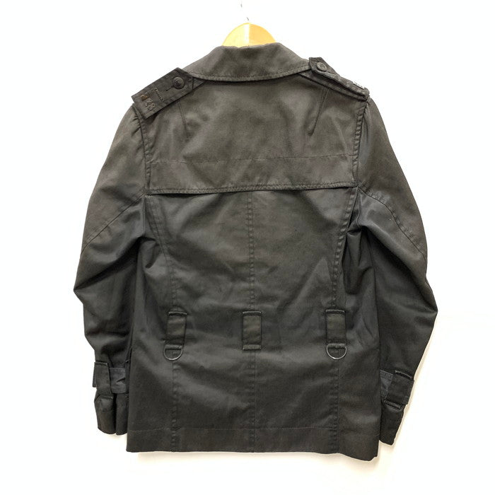 【中古品】【メンズ】 DIESEL ディーゼル コート ジャケット アウター ブランド 古着 141-250209-gm-32-fuz サイズ：S カラー：ブラック 万代Net店