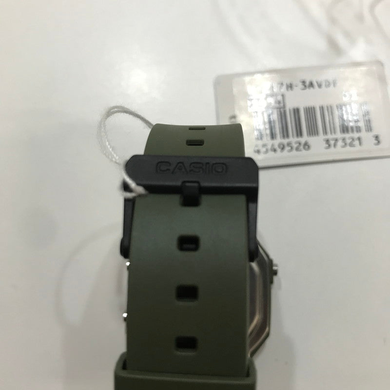 【中古品】【メンズ】 CASIO カシオ W-217H 時計 腕時計 取り扱い説明書付属 198-261014-io-06-fuzh カラー：カーキ 万代Net店