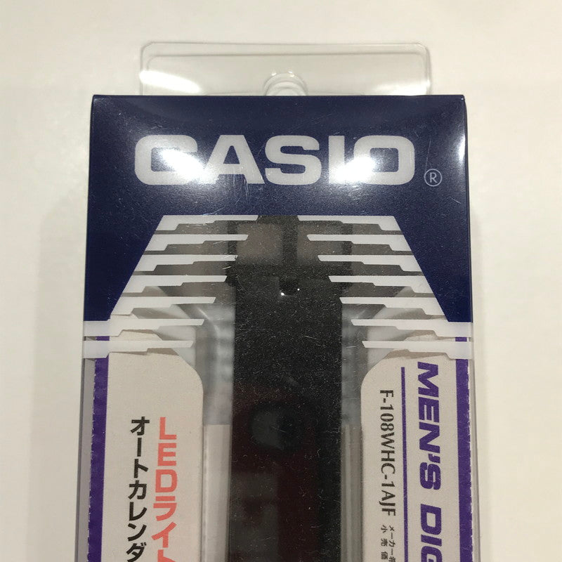 【中古品】【メンズ】 CASIO カシオ 3224 時計 腕時計 BLACK 箱付属 198-261014-io-10-fuzh カラー：ブラック 万代Net店