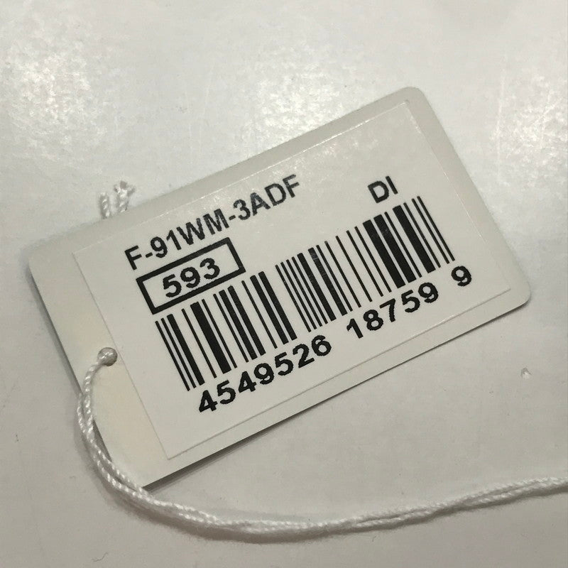 【中古品】【メンズ】 CASIO カシオ F-91WM 時計 時計 腕時計 取り扱い説明書付属 198-261014-io-02-fuzh カラー：メタルカーキ 万代Net店