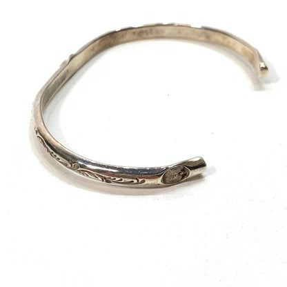 【中古品】【メンズ】 WILDWOOD HALF ROUND GOLD BANGLE バングル アクセサリー ブランド 192-241222-gm-10-fuz カラー：シルバー 万代Net店