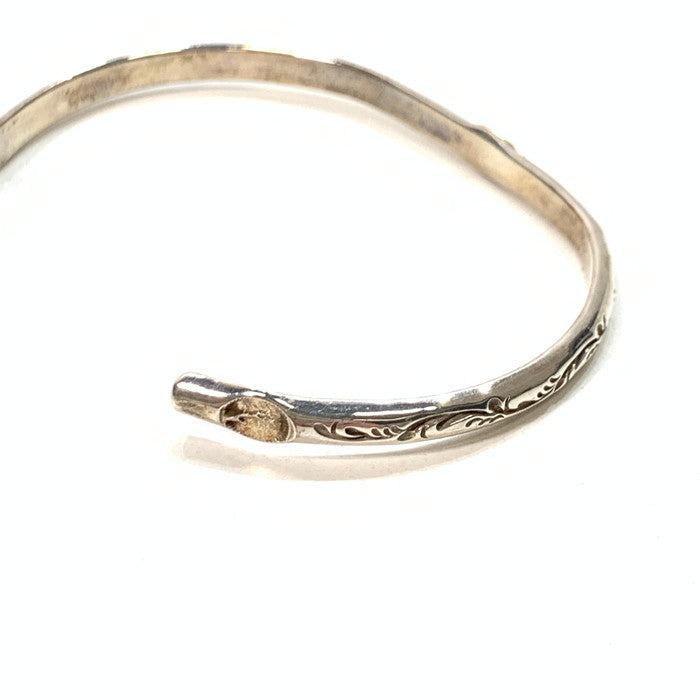 【中古品】【メンズ】 WILDWOOD HALF ROUND GOLD BANGLE バングル アクセサリー ブランド 192-241222-gm-10-fuz カラー：シルバー 万代Net店