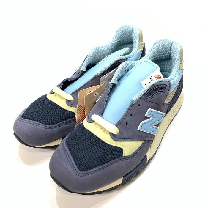 【中古美品】【メンズ】 NEW BALANCE ニューバランス U998CB 998 USA シューズ 靴 スニーカー 162-241222-gm-11-fuz サイズ：27cm カラー：ブルー マルチカラー 万代Net店