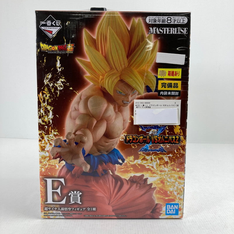 【中古品】 内装未開封 一番くじ ドラゴンボール VSオムニバスZ E賞 超サイヤ人孫悟空 フィギュア 箱に傷みあり 050-260215-ks-28-fuzh 万代Net店