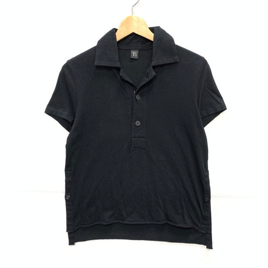 【中古品】【レディース】 Y's ワイズ 半袖シャツ トップス ブランド 古着 170-250320-gm-17-fuz サイズ：2 カラー：ブラック 万代Net店