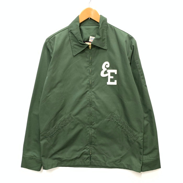 【中古品】【メンズ】 CONEY ISLAND FULL ZIP BLOUSON スイングトップ ジップアップジャケット アウター ブランド 古着 145-250106-gm-19-fuz サイズ：S カラー：カーキ 万代Net店