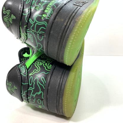 【中古品】【メンズ】 A BATHING APE アベイシングエイプ RAZER M191902 BAPE STA ベイプスタ シューズ 靴 スニーカー 162-241229-gm-29-fuz サイズ：26cm カラー：ネオン グリーン カモフラ 万代Net店