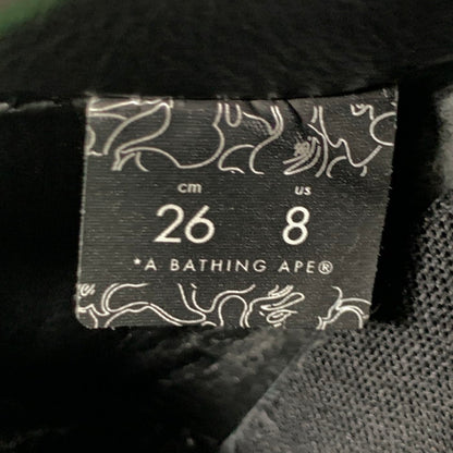 【中古品】【メンズ】 A BATHING APE アベイシングエイプ RAZER M191902 BAPE STA ベイプスタ シューズ 靴 スニーカー 162-241229-gm-29-fuz サイズ：26cm カラー：ネオン グリーン カモフラ 万代Net店