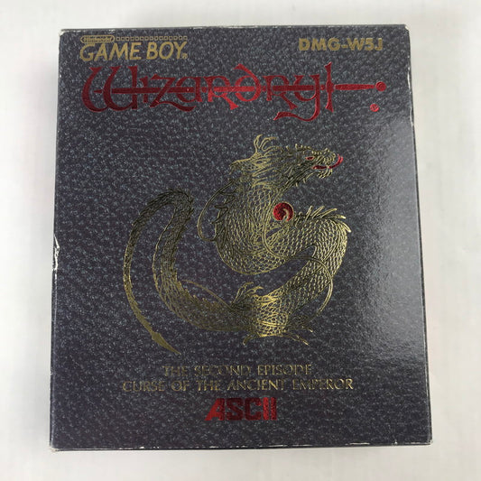 【中古品】 GAME BOY GB ゲームボーイ ソフト ウィザードリィ 外伝II 古代皇帝の呪い 023-251031-mh-16-fuz 万代Net店