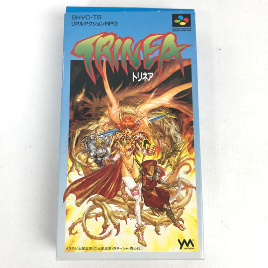 【中古美品】 スーパーファミコン SFC ソフト TRINEA トリネア 023-251031-mh-18-fuz 万代Net店