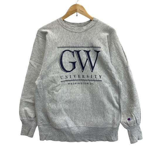 【中古品】【メンズ】 Champion チャンピオン REVERSE WEAVE SWEAT SHIRT リバースウィーブ スウェットシャツ トップス ブランド 古着 145-241229-gm-38-fuz サイズ：L カラー：グレー 万代Net店