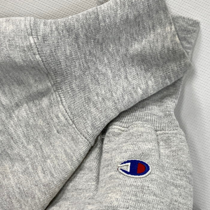 【中古品】【メンズ】 Champion チャンピオン REVERSE WEAVE SWEAT SHIRT リバースウィーブ スウェットシャツ トップス ブランド 古着 145-241229-gm-38-fuz サイズ：L カラー：グレー 万代Net店