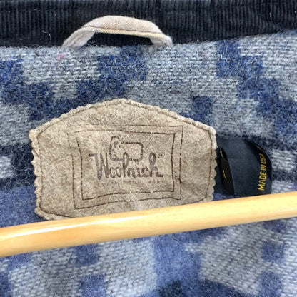 【中古品】【メンズ】 WOOLRICH ウールリッチ 90s ウールジャケット アウター ブランド 古着 144-250112-gm-30-fuz サイズ：L カラー：ネイビー 万代Net店