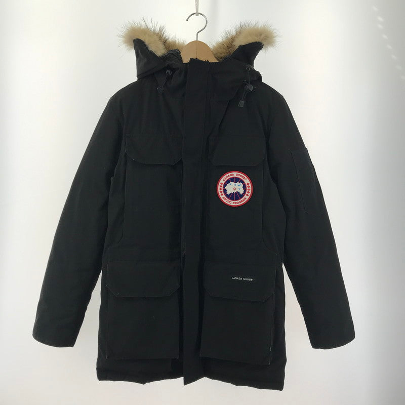 【中古品】【メンズ】 CANADA GOOSE カナダグース 4567JM CITADEL PARKA シタデル パーカ フュージョンフィット ダウンジャケット コート アウター ブランド 古着 250110-mh-07-fuz サイズ：S カラー：ブラック 万代Net店