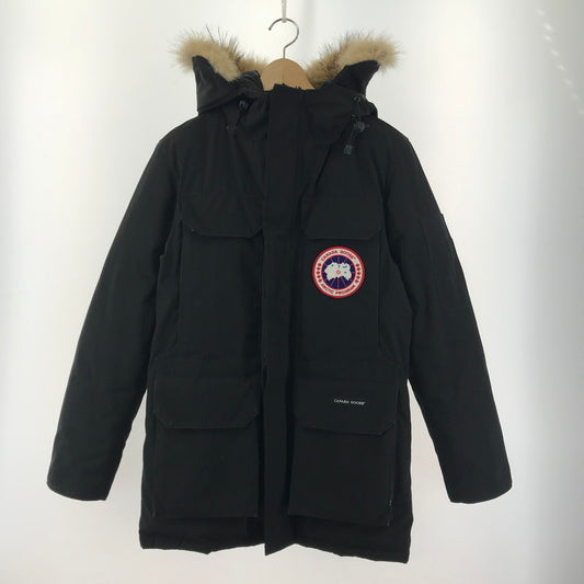 【中古品】【メンズ】 CANADA GOOSE カナダグース 4567JM CITADEL PARKA シタデル パーカ フュージョンフィット ダウンジャケット コート アウター ブランド 古着 250110-mh-07-fuz サイズ：S カラー：ブラック 万代Net店