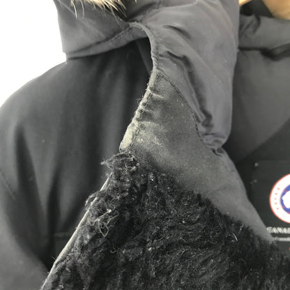 【中古品】【メンズ】 CANADA GOOSE カナダグース 4567JM CITADEL PARKA シタデル パーカ フュージョンフィット ダウンジャケット コート アウター ブランド 古着 250110-mh-07-fuz サイズ：S カラー：ブラック 万代Net店