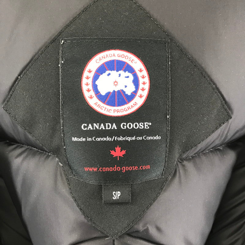 【中古品】【メンズ】 CANADA GOOSE カナダグース 4567JM CITADEL PARKA シタデル パーカ フュージョンフィット ダウンジャケット コート アウター ブランド 古着 250110-mh-07-fuz サイズ：S カラー：ブラック 万代Net店