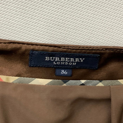 【中古品】【レディース】 BURBERRY LONDON スカート ボトムス ブランド 古着 171-250118-gm-12-fuz サイズ：36 カラー：ブラウン 万代Net店