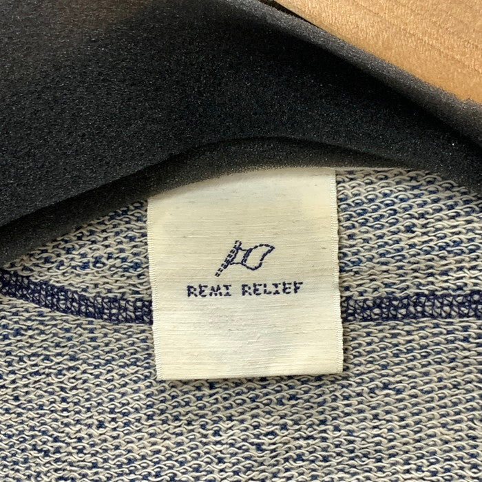 【中古品】【メンズ】 REMI RELIFE ジップカーディガン トップス ブランド 古着 140-250216-gm-31-fuz サイズ：L カラー：ブルー 万代Net店