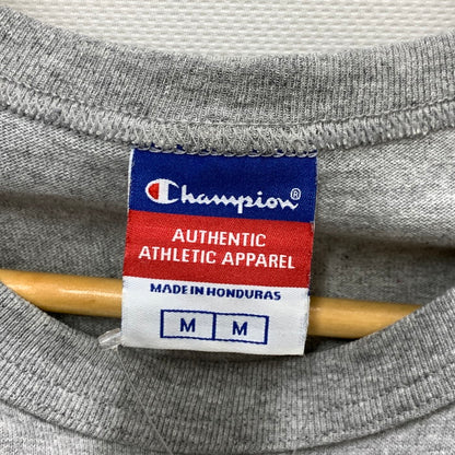 【中古品】【メンズ】 MINNANO CHAMPION 半袖Tシャツ カットソー トップス ブランド 古着 142-250209-gm-03-fuz サイズ：M カラー：グレー 万代Net店