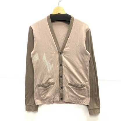 【中古品】【メンズ】 N.HOOLYWOOD エヌハリウッド コットンカーディガン トップス ブランド 古着 140-250323-gm-24-fuz サイズ：36 カラー：ベージュ 万代Net店