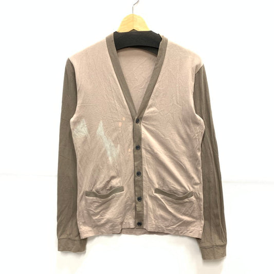 【中古品】【メンズ】 N.HOOLYWOOD エヌハリウッド コットンカーディガン トップス ブランド 古着 140-250323-gm-24-fuz サイズ：36 カラー：ベージュ 万代Net店