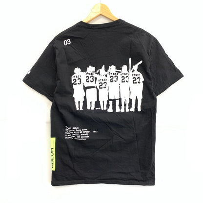 【中古品】【メンズ】 VIRGIL ABLOH CHAMPION 半袖Tシャツ カットソー トップス ブランド 古着 142-250126-gm-39-fuz サイズ：M カラー：ブラック 万代Net店