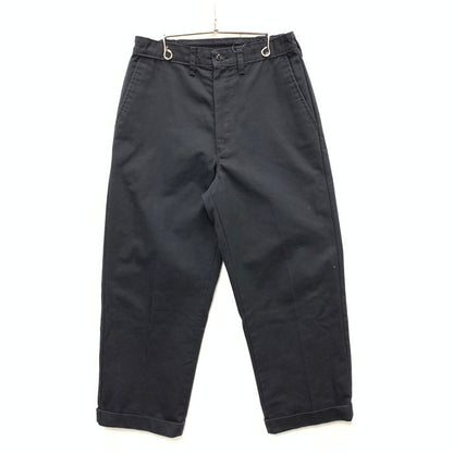 【中古品】【メンズ】 PEELS スラックス パンツ ボトムス ブランド 古着 151-250405-gm-16-fuz サイズ：M カラー：ブラック 万代Net店
