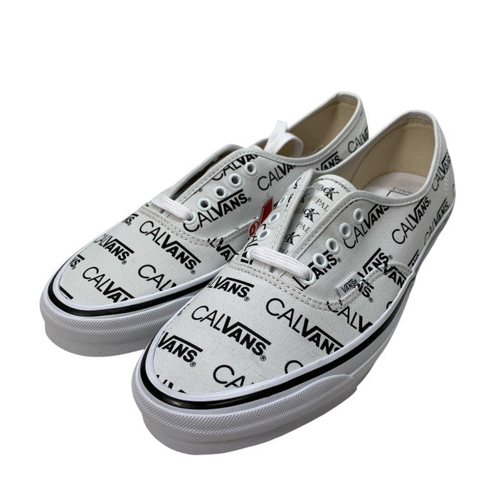 【中古美品】【メンズ】 VANS バンズ PALACE CALVIN KLEIN OG AUTHENTIC オーセンティック スニーカー 162-250302-gm-16-fuz サイズ：31cm カラー：ホワイト 万代Net店