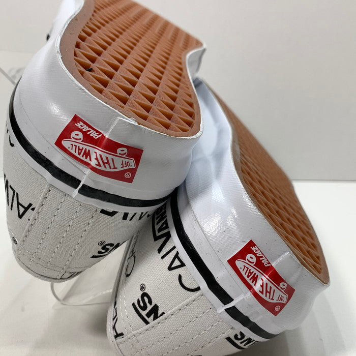 【中古美品】【メンズ】 VANS バンズ PALACE CALVIN KLEIN OG AUTHENTIC オーセンティック スニーカー 162-250302-gm-16-fuz サイズ：31cm カラー：ホワイト 万代Net店