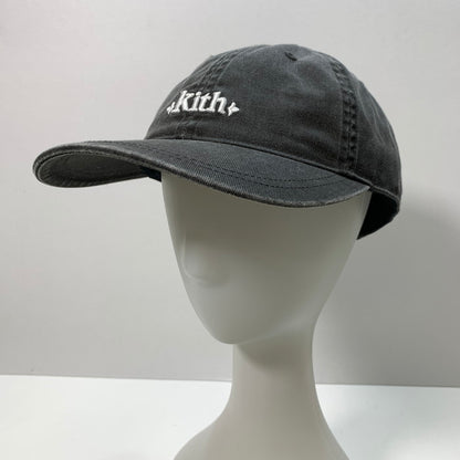 【中古品】【メンズ】 KITH LOGO CAP キャップ ブランド 帽子 185-250113-gm-13-fuz サイズ：F カラー：グレー 万代Net店