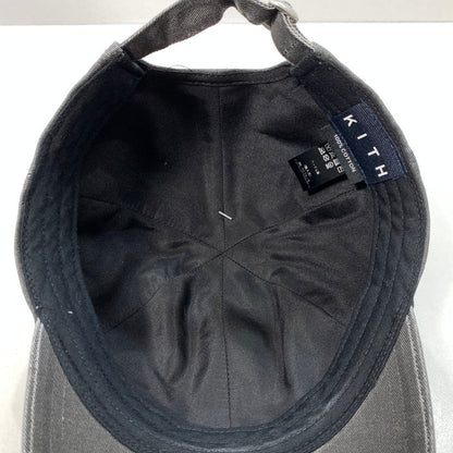 【中古品】【メンズ】 KITH LOGO CAP キャップ ブランド 帽子 185-250113-gm-13-fuz サイズ：F カラー：グレー 万代Net店