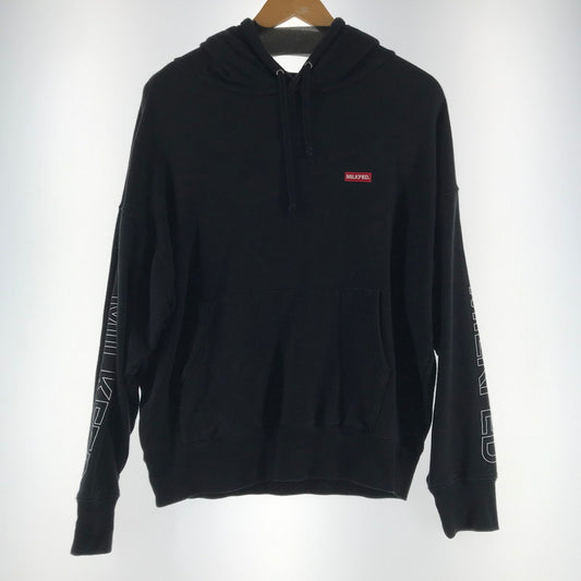 【中古品】【レディース】 MILKFED ミルクフェド パーカー ブラック SIZE:ONE 毛玉・ほつれ・毛の付着・汚れあり 168-260702-io-09-fuzh 万代Net店