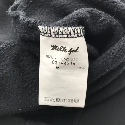 【中古品】【レディース】 MILKFED ミルクフェド パーカー ブラック SIZE:ONE 毛玉・ほつれ・毛の付着・汚れあり 168-260702-io-09-fuzh 万代Net店
